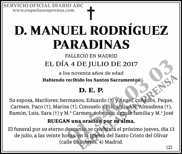 Manuel Rodríguez Paradinas